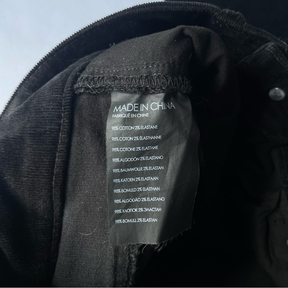 club monaco black corduroy pants - Picture 4 of 5